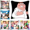 F-Family Guy Pillow Case Square Pillow Bedroom Sofa Leisure Comfort Cushion Car Living Room Home Decoration