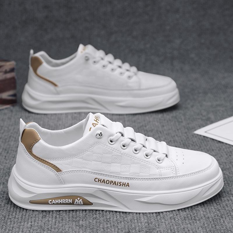 

2025 новая обувь мужская универсальная мягкая подошва мужская повседневная обувь кеды мужская белая обувь мужская обувь для спорта на открытом воздухе 44