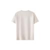 Li Ning Embroidered Logo Solid Color Round Neck Casual T-Shirt Men Tops Silver-Fish-Gray ATST639-3