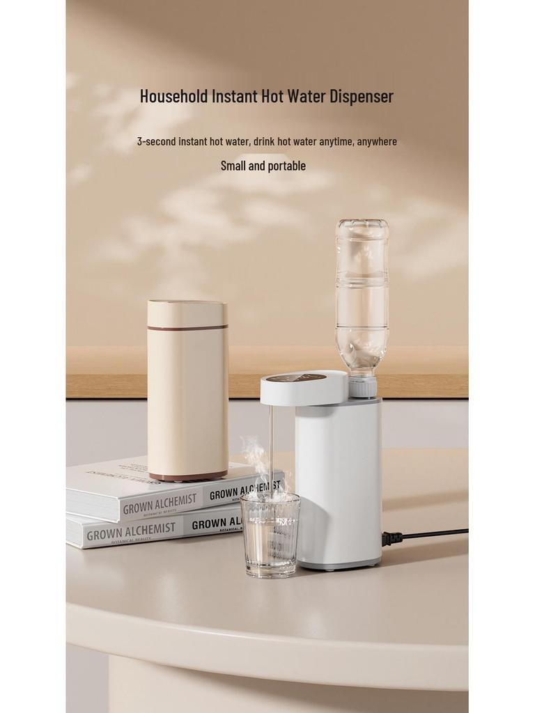 Portable Mini Instant Hot Water Dispenser for Travel, Desktop, and Home Use