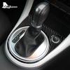 Real Soft Carbon Fiber For Volkswagen Beetle 2012 2013 2014 2015 2016 2017 2018 2019 Car Gear Shift Panel Sticker Accessories