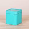 Storage Bin with Lid Dustproof Iron Mini Sturdy Loose Tea Bucket Household Supplies