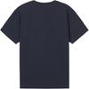 Levis Loose Casual Letter Logo Ribbed Round Neck Short Sleeve T-Shirt Men Tops Navy-Blue 002XA-0001