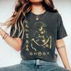Plus Size Summer Womens Vintage Ghost of Yotei T Shirt Cotton Breathable Stylish Versatile Street Style Oversized