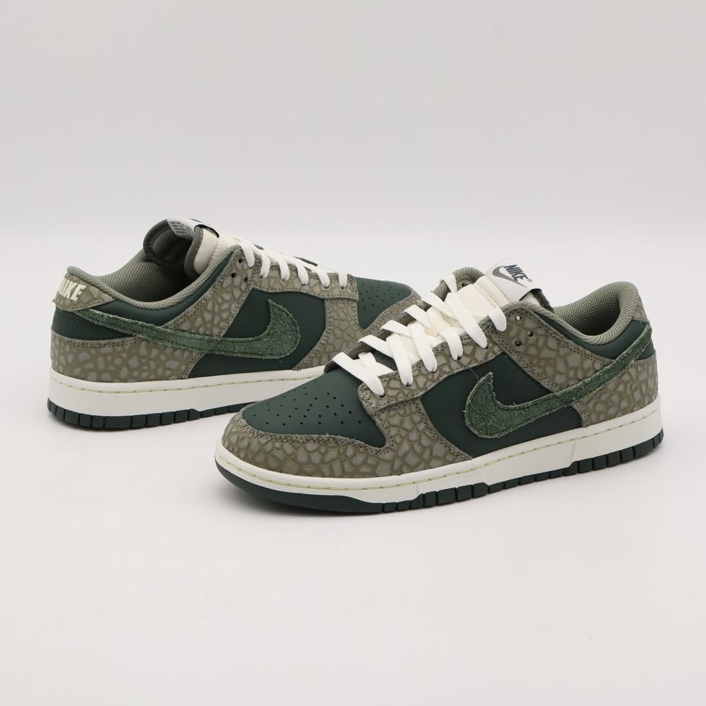 HF4878-053 Nike Dunk Low Retro PRM Vintage Green und Dark Stucco (Herren)