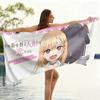 VIKAMA My Dress Up Darling Marin Kitagawa Strandtuch Schnelltrocknend Geeignet für Schwimmen Strand Pool Fitnessstudio Sommergeschenk für Freunde