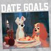 Lady And The Tramp Childrens/Kids Date Goals Heather Valentine`s Day Hoodie
