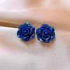 Geometric Alloy Stud Earrings For Women With Elegant Style For Daily Wear