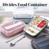 Stainless Steel Divides Food Container Sealed Lunch Container Food Storage Crisper  Travel