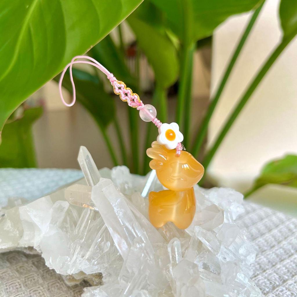 Original Unisex Cute Car Keychain & Mobile Phone Pendant - Smooth Sailing Design