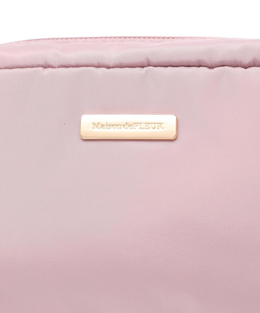 Maison de Fleur Exclusive Gadget Black Pouch/Drawstring Bag, E-commerce Pouch, Women's,