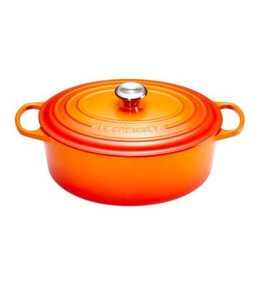 Le Creuset Signature Cocotte Oval 31 Cm 6.3L Volcanic