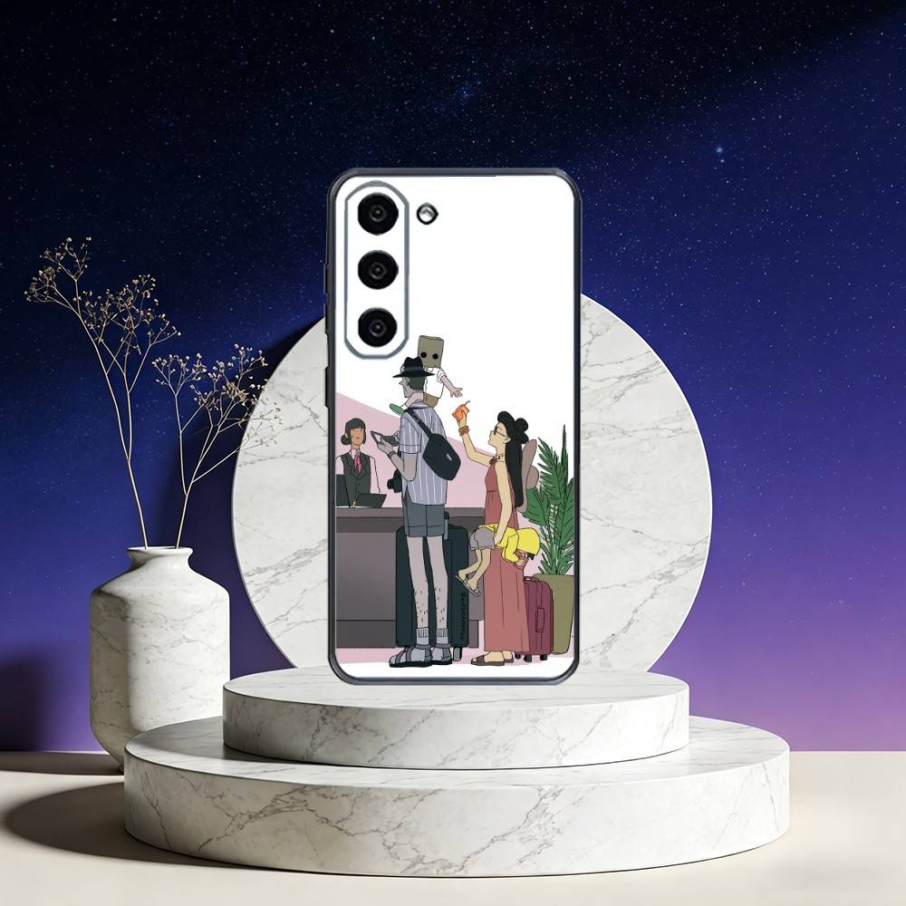 Game L-Little N-Nightmares Phone Case For Samsung Galaxy A73,A72,A71,A70,A53,A52,A51,Others Soft Black Cover