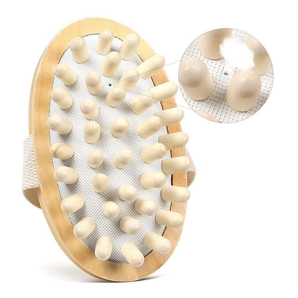Air Cushion Design Wooden Massager Manual Massage Brush Body Shaping Brush Muscle Relaxation