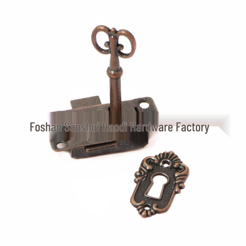 Cerradura y Herrajes para Cajones de Joyero Vintage