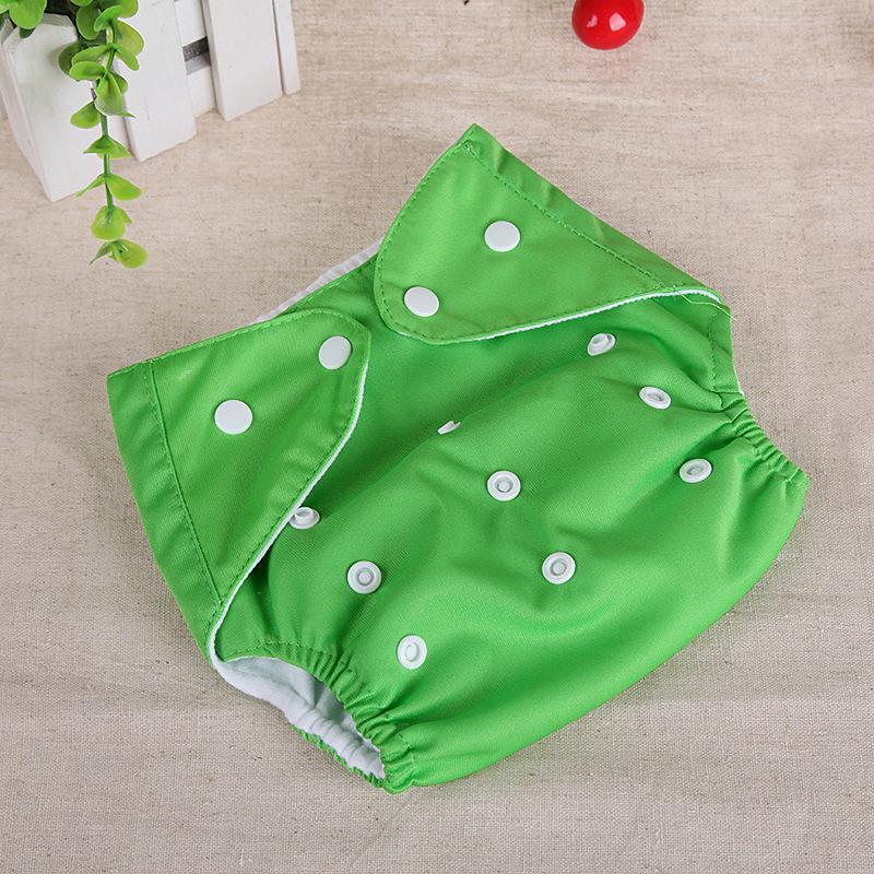 1PC Adjustable Reusable Lot Baby Kids Boys Girls Washable Cloth Diaper Nappies Baby Solid Diaper Cover