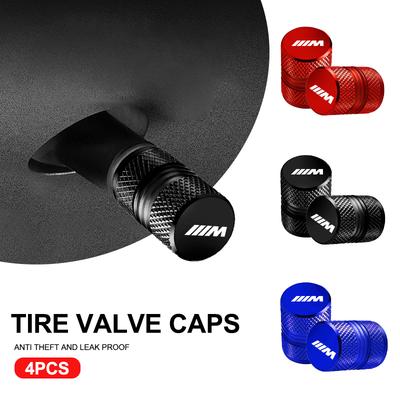 For M E46 E90 E60 Car 3D Metal Tire Valve Caps Tyre Air Stem Covers For BMW M Performance F20 F40 F22 F30 E90 F32 F06 F07 F46 E60 M5 Sticker