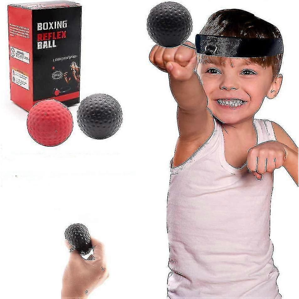 Boxing Reflex Training Balls,speed Fitness Ball With Adjustable Headband