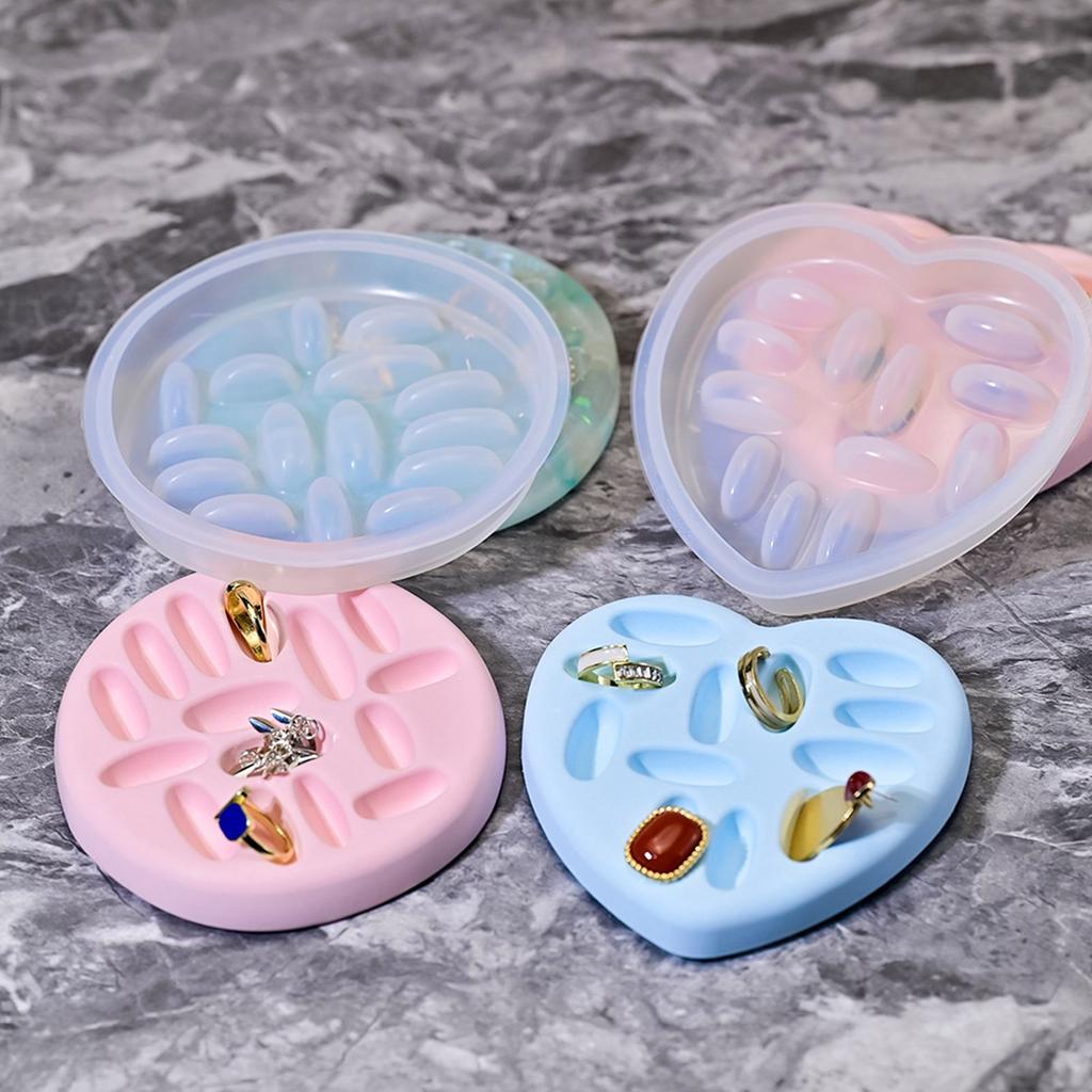 High Quality Silicone Display Holders Molds For Creative Jewelry Storage Trays Perfect For Home And Studio Use