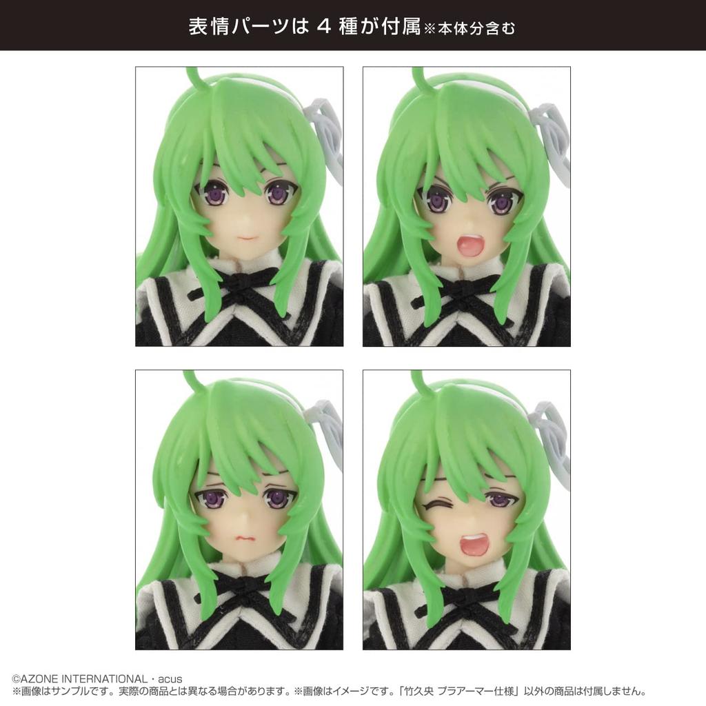 Azone International Assault Lily Series No. 068 Assault Lily Ichi Tanaka 1/12 Scale Soft Vinyl Head Figure Collector's Doll