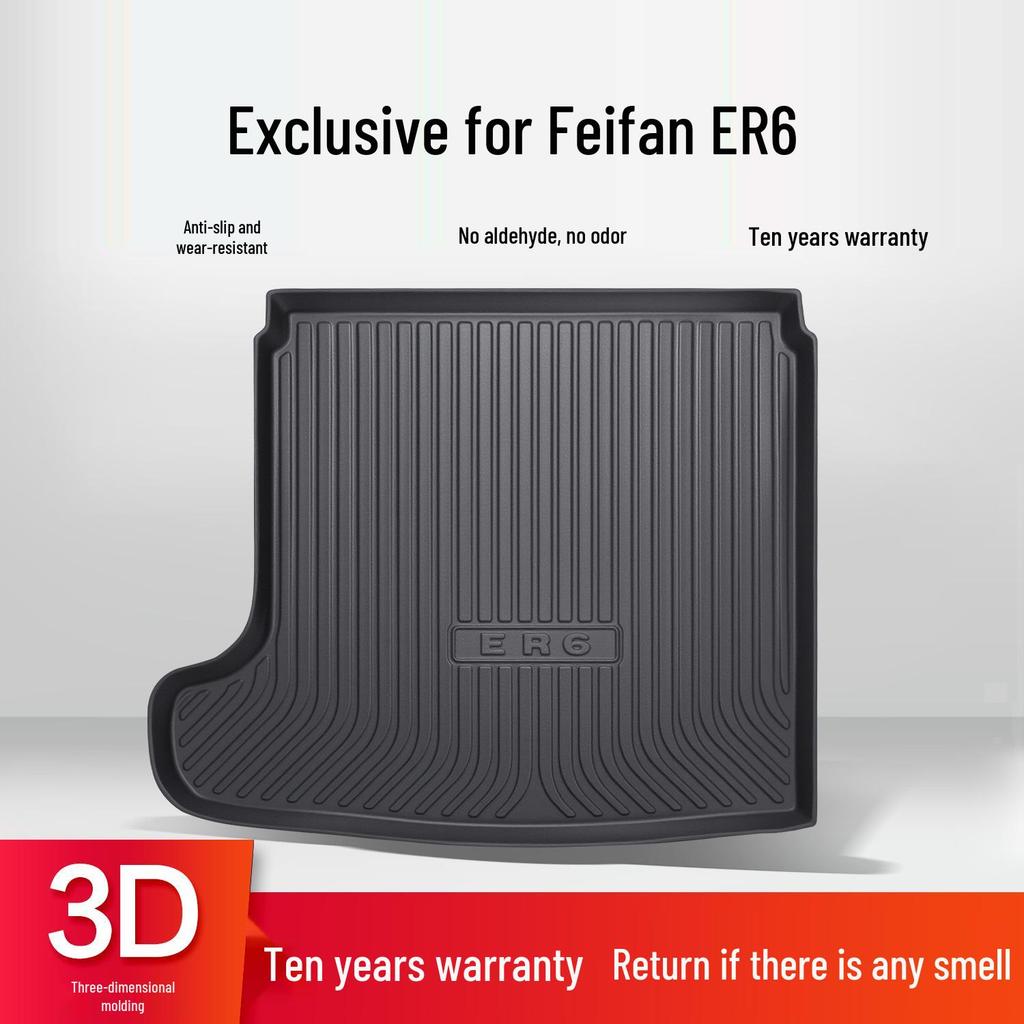 Feifan ER6 TPE Trunk Mat - Car Interior Modification Accessory