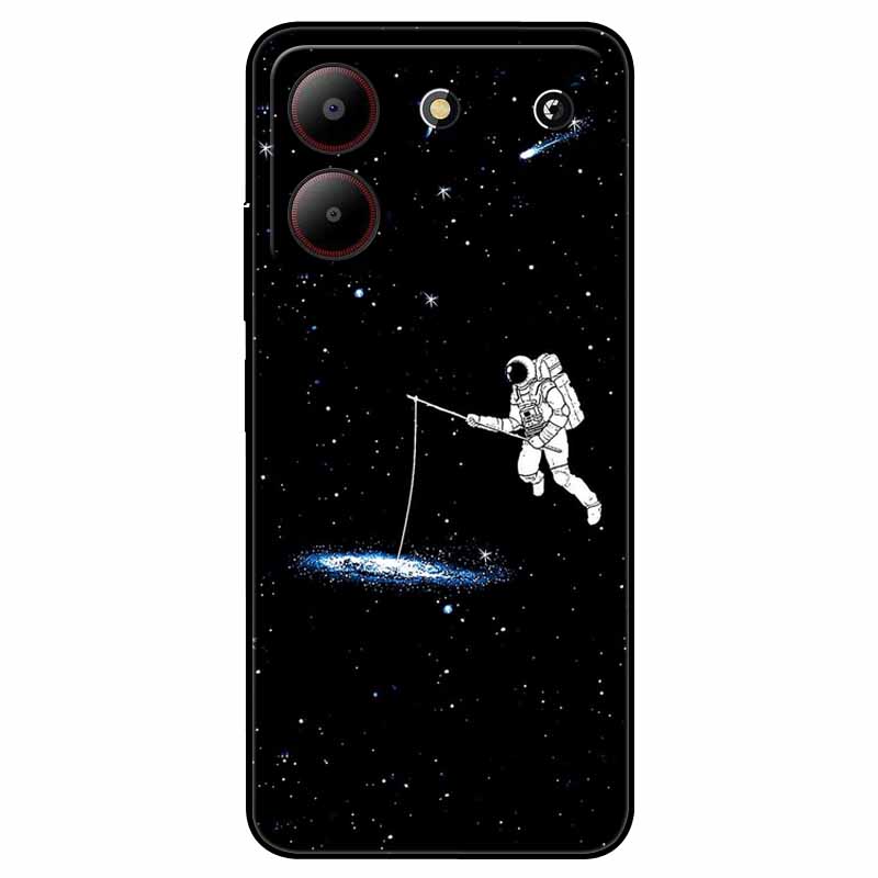 For ZTE Blade A54 4G Case Shockproof TPU Soft Silicone Phone Covers for ZTE Blade A 54 Funda Painted on for BladeA54 Luxury Capa
