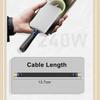 Cabo USB4 Tipo-C Universal 40Gbps PD 240W Cabo de Dados USB-C Curto Chip E-marker Fio Flexível de Placa Macia Saída de Vídeo