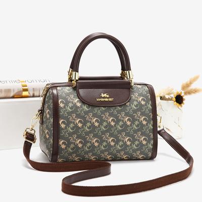 Premium Bag Women's 2025 New Trendy Boston Pillow Bag Retro Handbag Versatile Shoulder Messenger Women's Bag