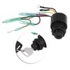 Anti-corrosion Key Switch For Boat Prolong Service Life Fitment Direct Replacement Ignition
