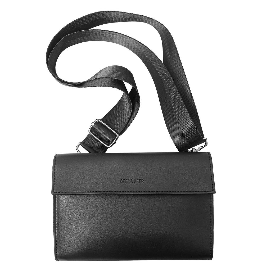 Unisex Korean Style Trendy Square Crossbody Bag Neutral Shoulder & Phone Envelope Bag
