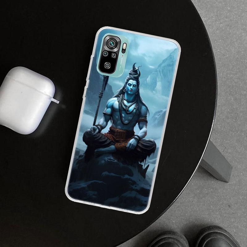 Lord Shiva Hindu God Buddha India Phone Case Cover for Xiaomi Redmi Note 15 14 13 12 11 Pro Plus 14S 12S 11S 11T 11E 10S 10 Cust