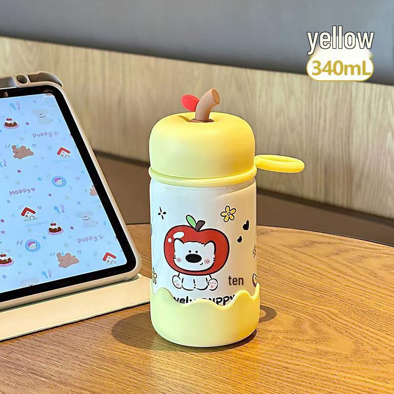 Cartoon Apple 316 Stainless Steel Mini Insulated Thermos Cup