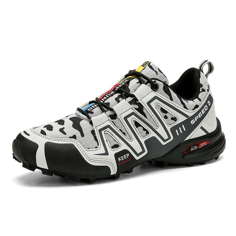 Walk Men s Hiking Shoes Breathable Low-Top Sneakers Outdoor Casual Travel Sneakers 39 белый