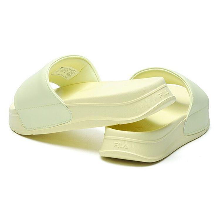 Fila Fusion Casual Slippers Women Slippers Light-Yellow T12W125503FTY