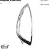 1X Fog Light Bezel Passenger Side Front Chrome For Chrysler Pacifica 2017-