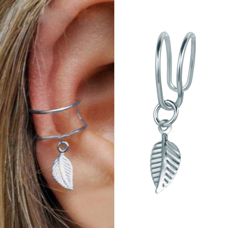 2026 Fashion Ear Cuffs Without Piercing Ear Clip Earrings Non-Piercing Fake Cartilage Earrings For Women Jewelry Gifts