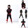 Atemberaubendes Jungen Kinder Ninja Assassine Samurai Krieger Kostüm für Halloween