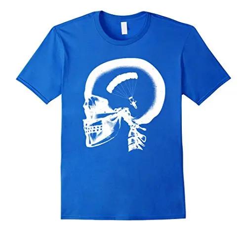 

Skydiving In My Brain - T-Shirt Short Sleeved 100% Cotton Men T Shirt Top Tee Round Neck Short Sleeve T-Shirt S