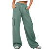 Sweatpants Women Pants With Pockets Fleece Lined Joggers Loose Jogger Pants