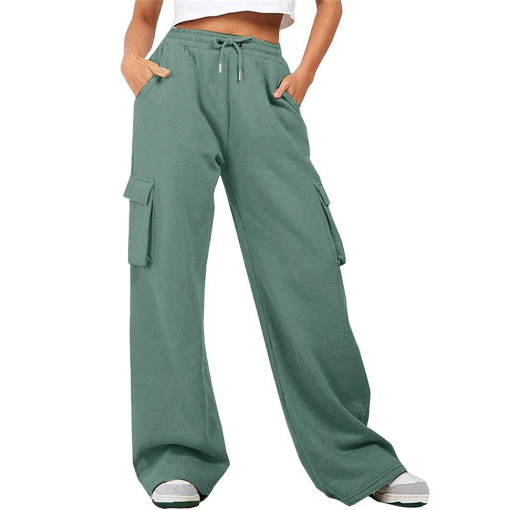 Sweatpants Women Pants With Pockets Fleece Lined Joggers Loose Jogger Pants