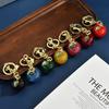 Red Cherry Crystal Bag Pendant Keychain Cherry Pendant Women'S Bag Accessories Fashion Red Delicate Bag