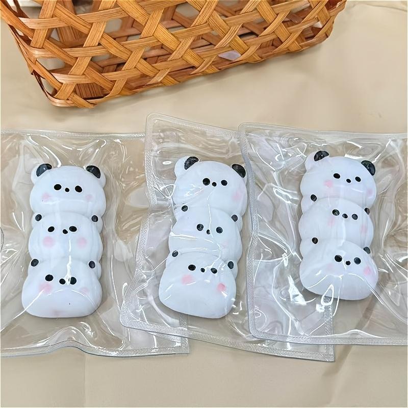 

1PC Taba Panda Stress Ball,New Squishy Head Toy,Soft Slow Rebound Desk Decor,Photography Prop, All Holidays Gift for Adults Kids світло-зелений колір