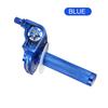 ZSDTRP CNC Aluminum Motorcycle 22mm Throttle Grips Settle Twist Gas Throttle Handle For Kawasaki Yamaha Dirt Pit Bike Universal