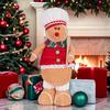 Large Gingerbread Man Doll Biscuit Cookie Man Toy Dolls Ornaments Christmas Decor Navidad 2025 New Year Gifts
