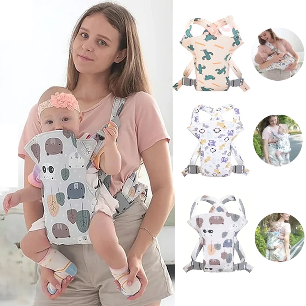 

Baby Carrier Suitable for Newborns Up to 33 Pounds Leaves