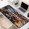 Custom Name Personalized Final Fantasy Pattern Mousepad, Laptop PC Desk Mat, Decorative Desk Mat for Home Keyboard Pad Gift