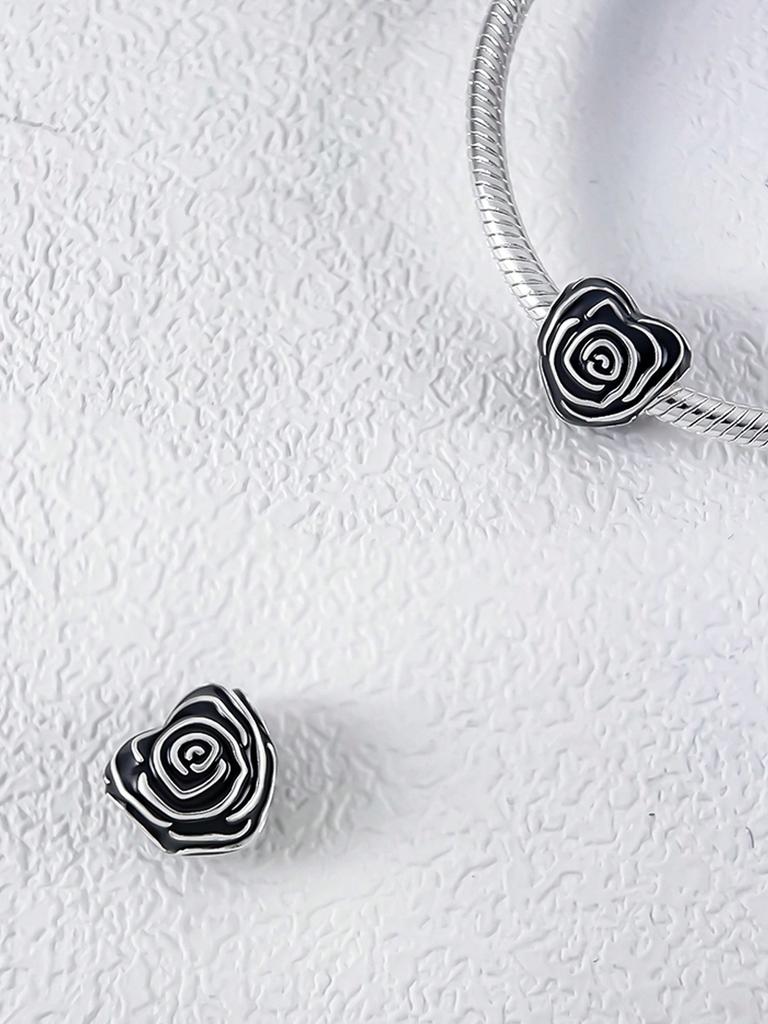 Koper Verguld Originele Bedels Valentijnsdag Liefde Rozen Kralen Passend voor Armband Dames Sieraden Cadeau