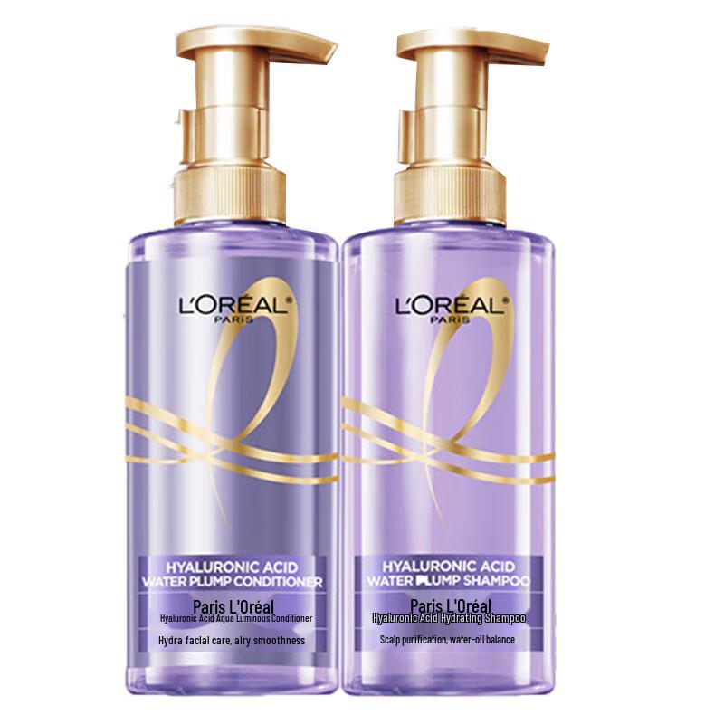 

Дуэт средств для ухода за волосами с гиалуроновой кислотой от L Oréal