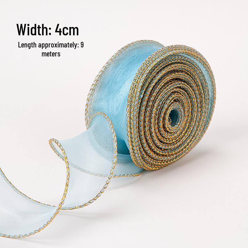 Elegant Fishtail Silk Ribbon for Cake and Bouquet Decoration