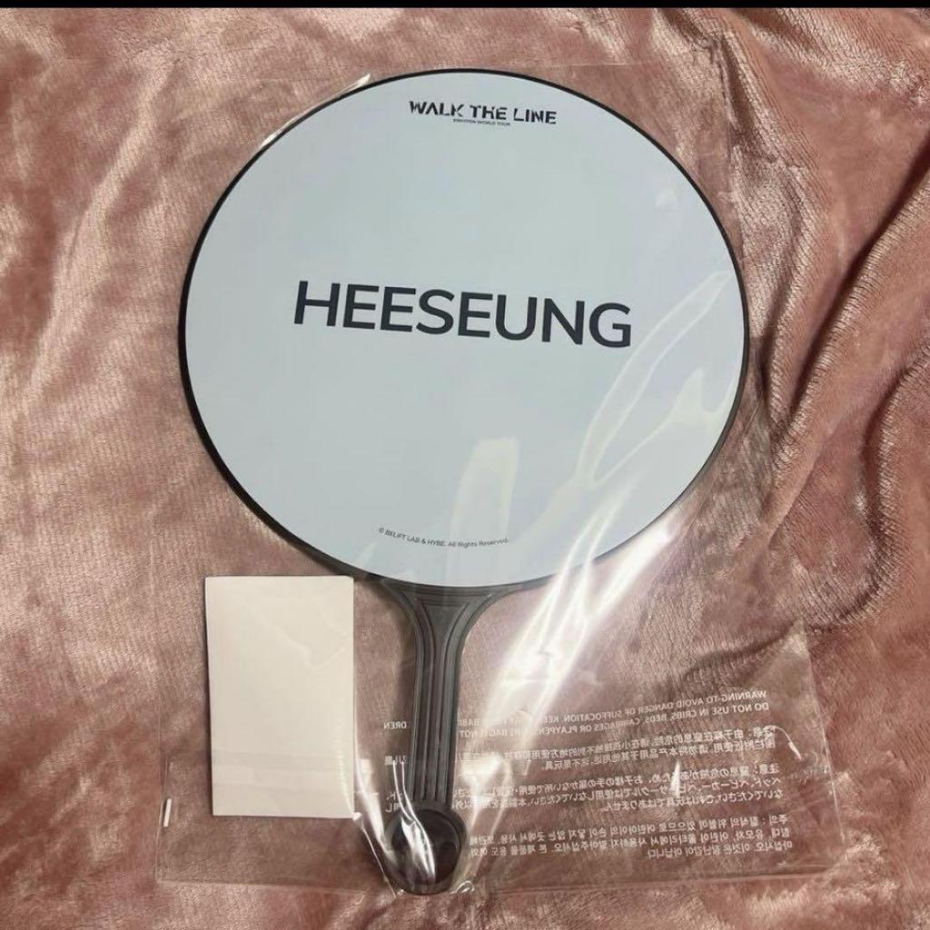 [USED] ENHYPEN Korea LIVE Goods Fan Heeseung